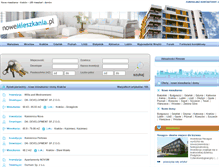 Tablet Screenshot of krakow.nowemieszkania.pl